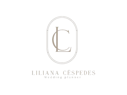 Logo de Liliana Céspedes, wedding planner en Villavicencio y bodas destino en Colombia